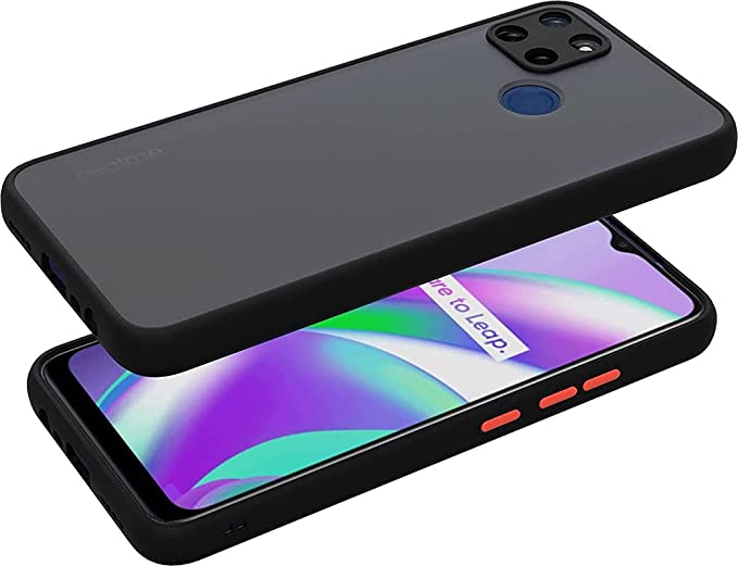 Realme Narzo 30a Back Cover (Smoky)