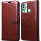 Itel Vision 2 Leather Flip Cover