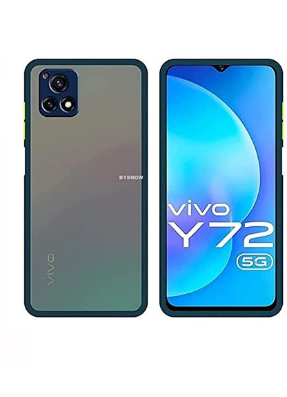 Vivo Y72 (5G) Mobile  Back Cover (Smoky)