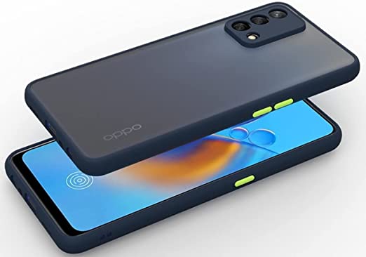 Oppo A74 Back Cover (Smoky)