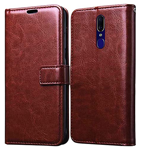 Oppo F11  Flip Cover Leather