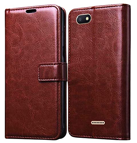 Mi Redmi 6A Cover  Leather Flip