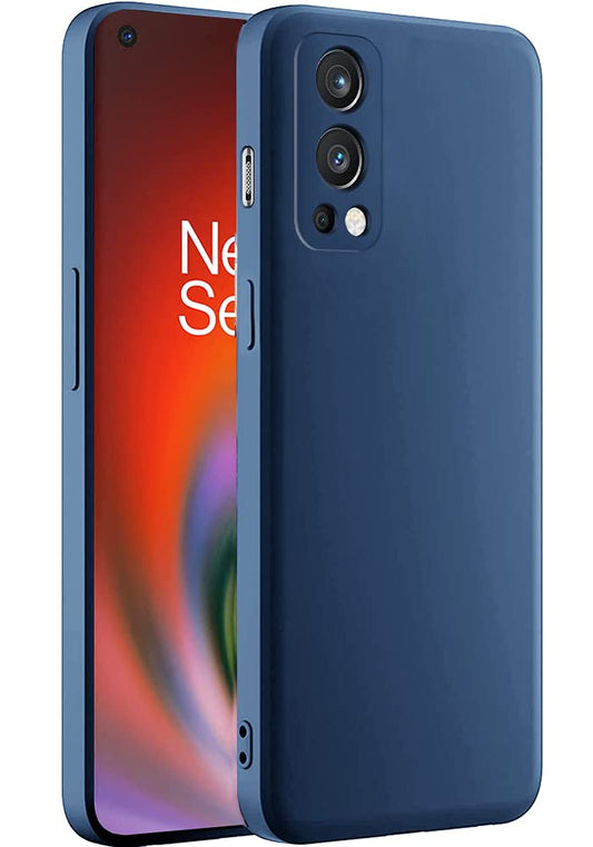 One Plus Nord 2  Back Cover (Silicone + Inner Side Cloth)