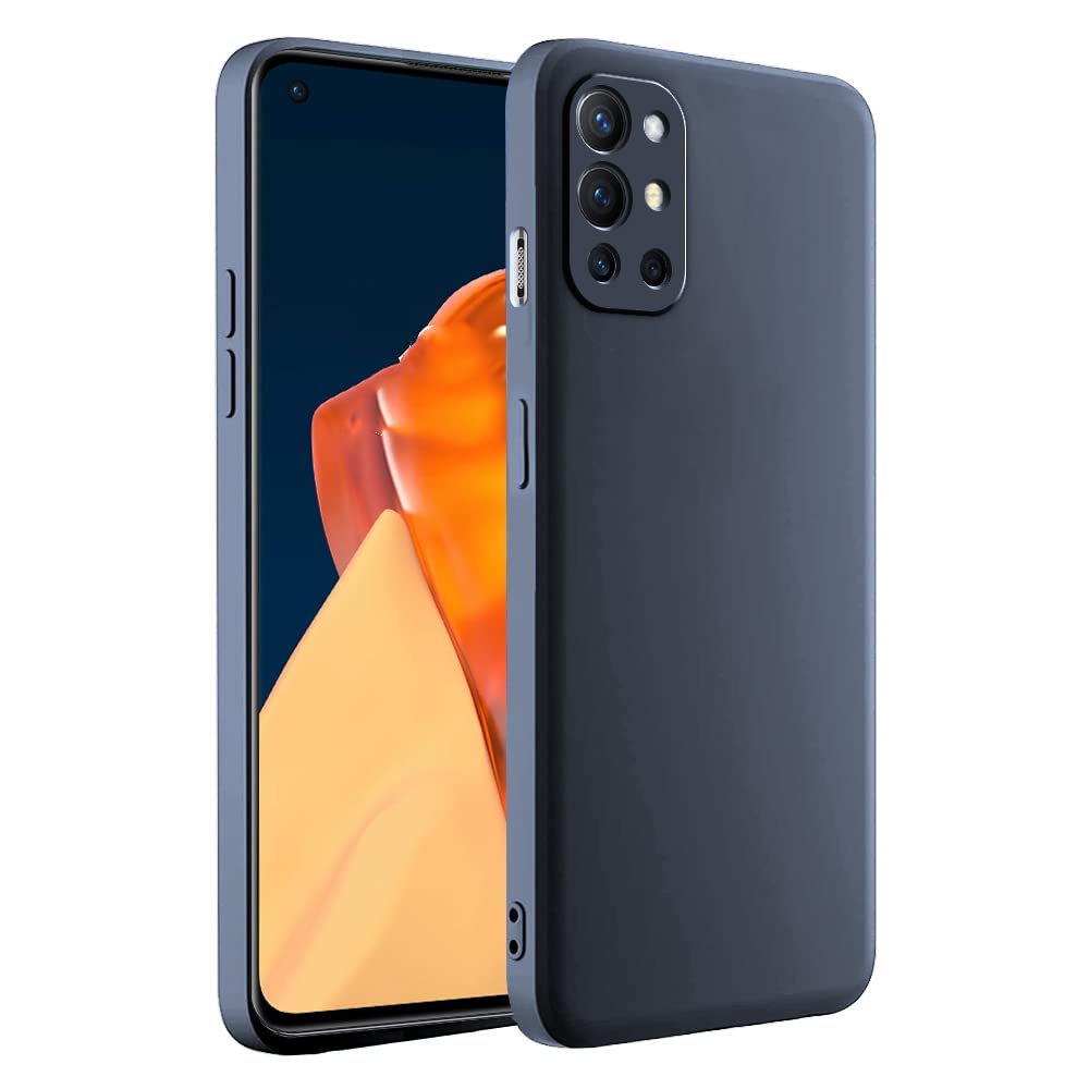 One Plus 9R Back Cover (Silicone + Inner Side Cloth) soft