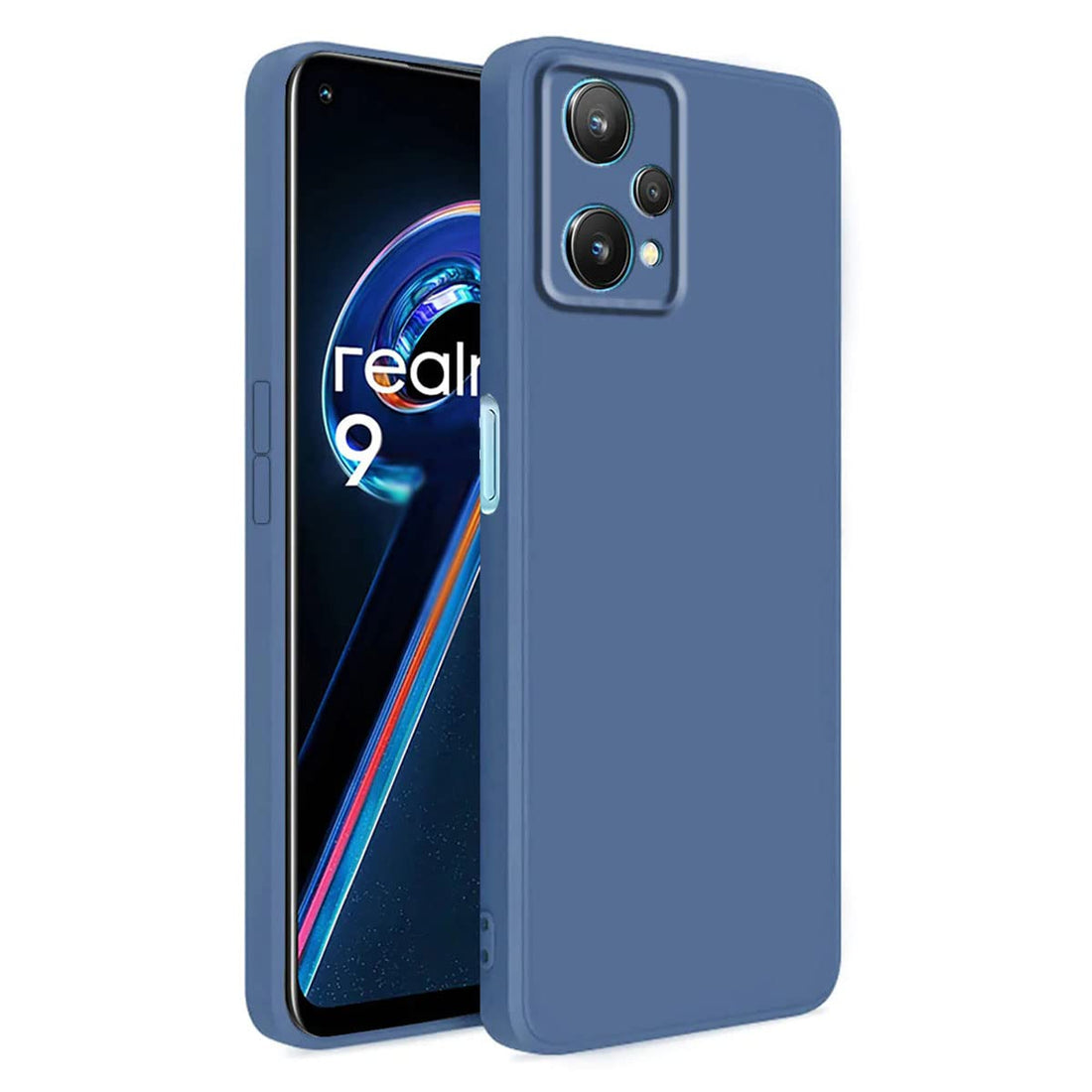 Realme 9 pro / One Plus Nord Ce 2 Lite Back Cover (Silicone + Inner Side Cloth) soft