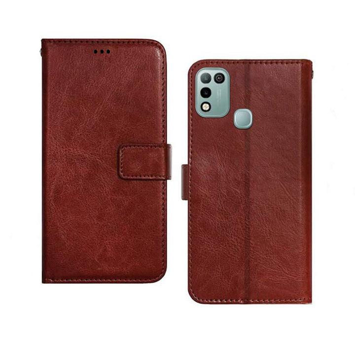 Infinix Smart 5  Mobile  Cover Leather Flip