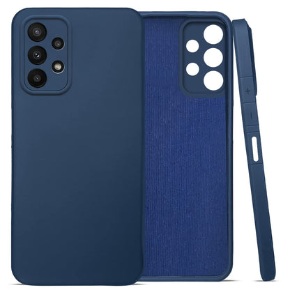 Samsung Galaxy A13 4G / A23 Back Cover (Silicone + Inner Side Cloth)