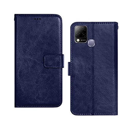 Infinix Hot 10S Mobile Cover Leather Flip