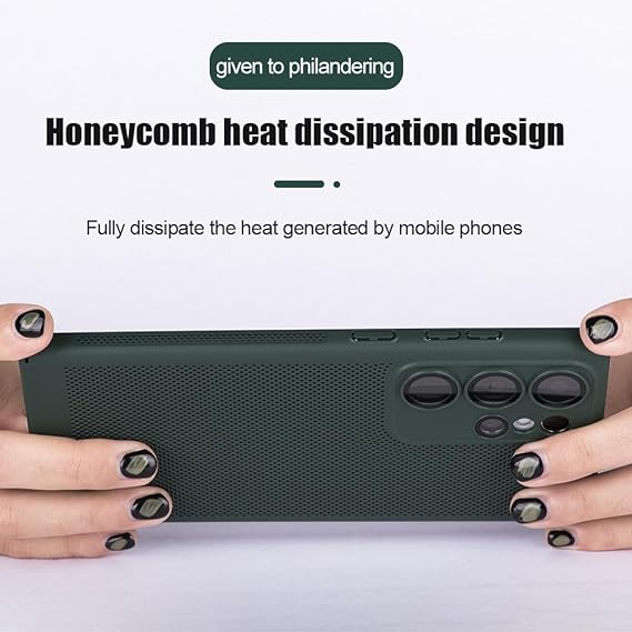 Samsung S22 Ultra Mobile Back Cover Shockproof Heat Dissipation & Absorption