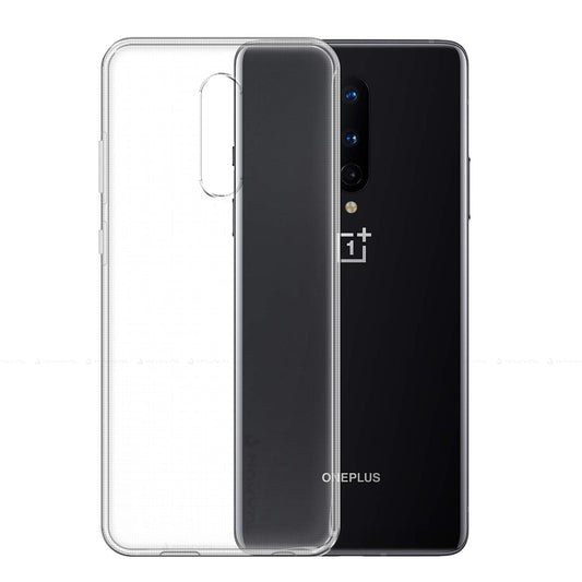 One Plus 8 Transparent Soft Silicone TPU Back Cover