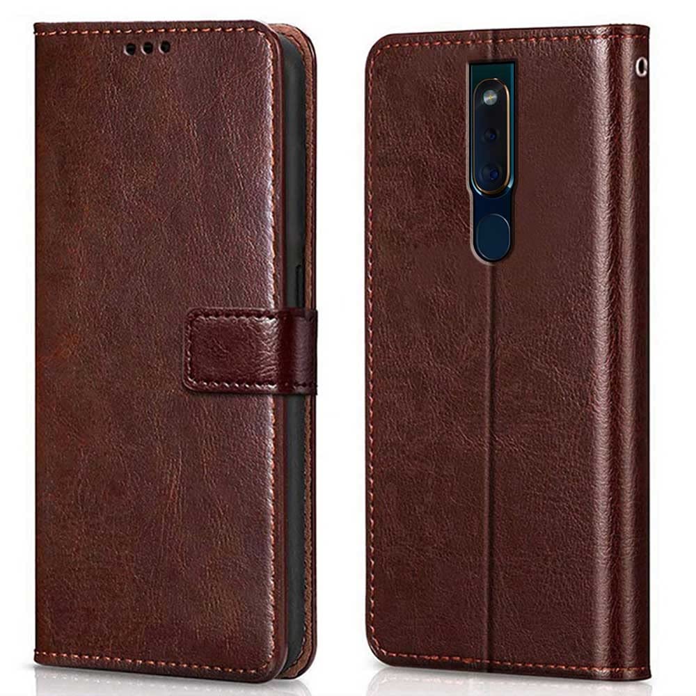 Oppo F11 Pro  Cover Leather Flip