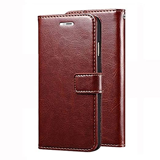 Infinix Hot 9 Leather Flip Cover