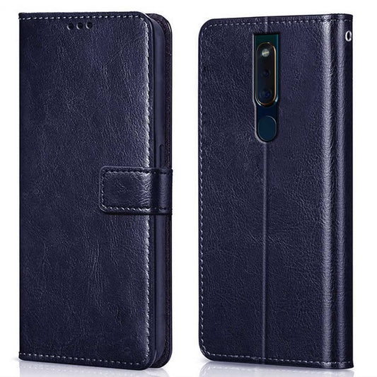 Oppo F11 Pro Leather Flip Cover