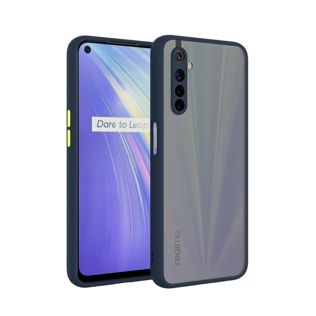 Realme 6 Mobile Back Cover (Smoky)