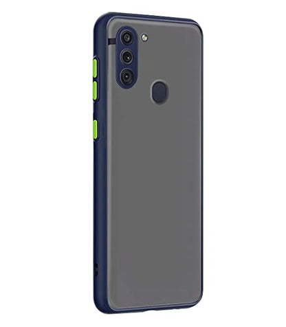 Samsung M11 mobile Back Cover (Smoky)