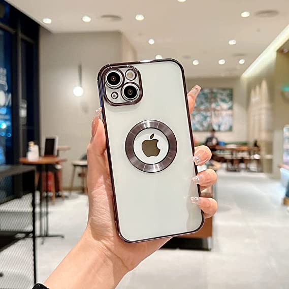 Apple Iphone 13 Mobile back Cover CD Chrome soft