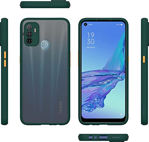 Oppo A53 (4G)  Back Cover (Smoky)