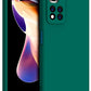 Mi 11i Silicone + Cloth inner side Back cover