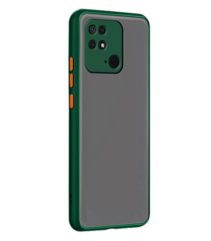 Mi 10C Mobile Back Cover (Smoky) tpu side