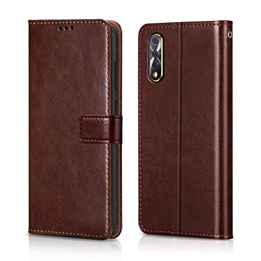 Vivo S1  Cover Leather Flip