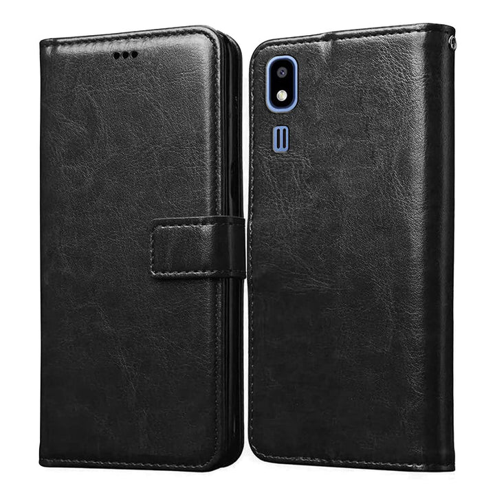 Samsung Galaxy A2 Core Cover  Leather Flip