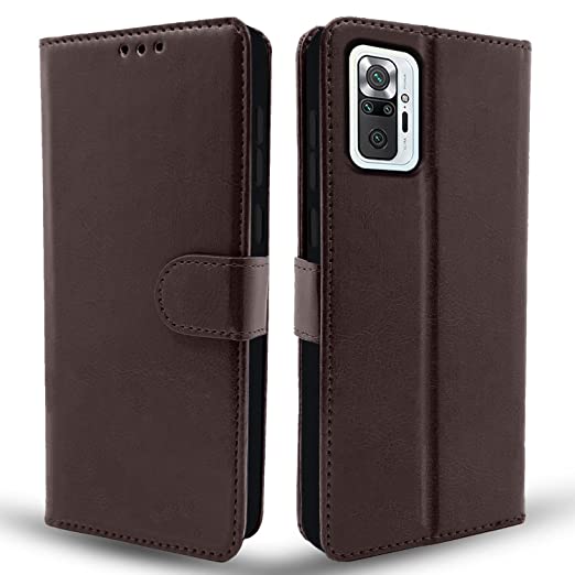 Mi Redmi Note 10 Pro/Note 10 Pro Max Flip Case cover Leather