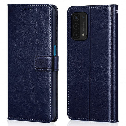 Oppo A54 5G Leather Flip Cover