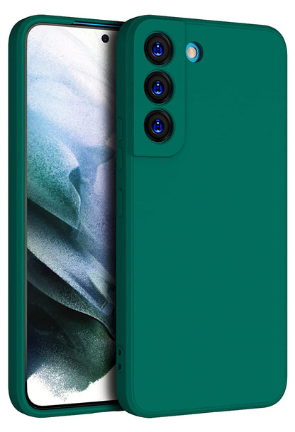 Samsung Galaxy S22  Mobile Back Cover (Silicone + Inner Side Cloth)