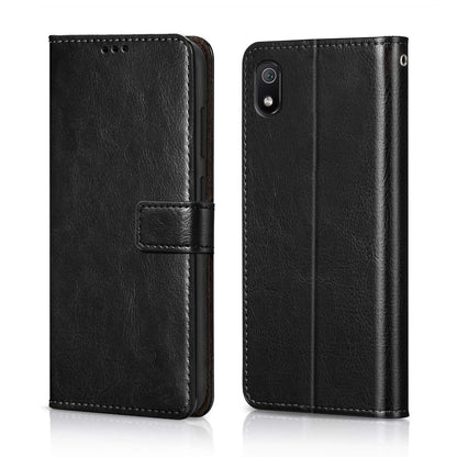 Mi Redmi 7A Leather Flip Cover