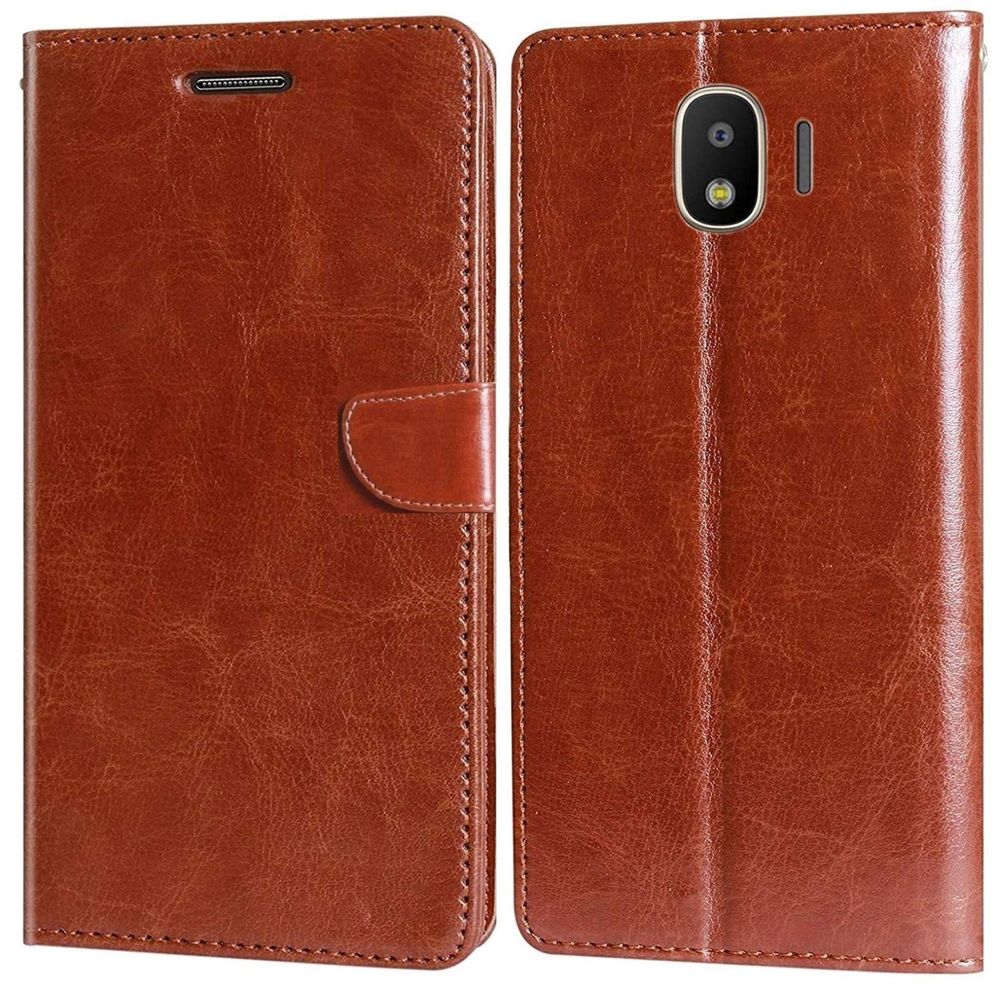 Samsung Galaxy J2 Core Leather Cover Flip