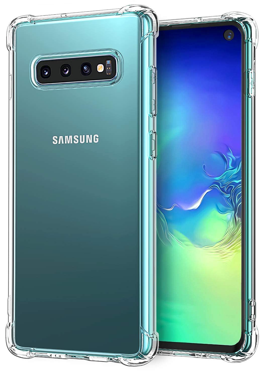 Samsung Galaxy S10 Transparent back Cover (Acrylic)