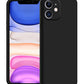 Apple Iphone 11 Back Cover ( Silicone + Cloth)