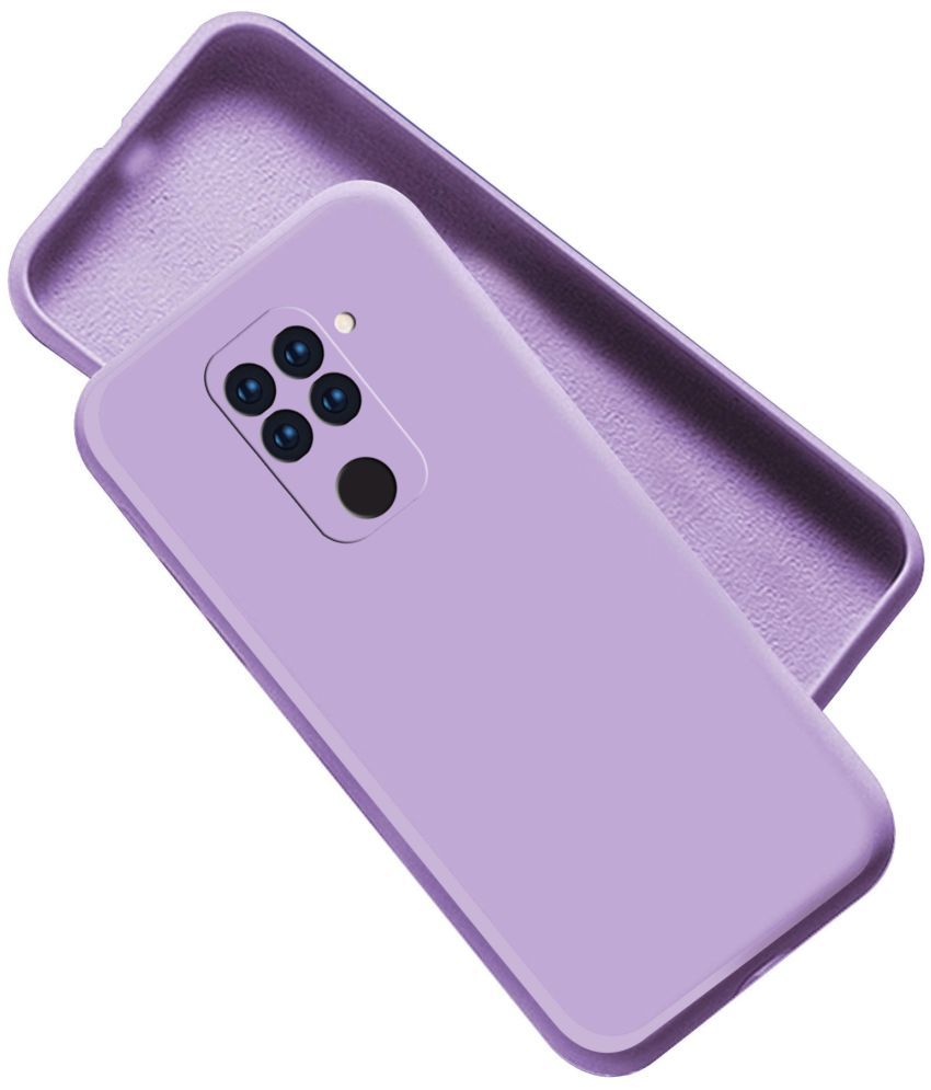 Mi Redmi Note 9  back cover (Silicone + Inner side cloth) Soft